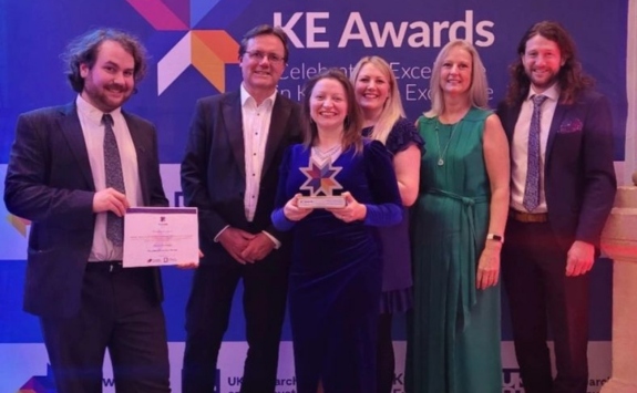 Northern Accelerator team collects KE Award